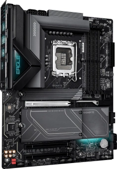 Материнская плата Gigabyte Z890 EAGLE PLUS Soc-1851 Intel Z890 4xDDR5 ATX AC`97 8ch(7.1) 2.5Gg RAID - купить недорого с доставкой в интернет-магазине