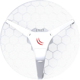 Точка доступа MikroTik LHG 5 (RBLHG5KIT) N300 10/100BASE-TX белый (упак.:3шт) - купить недорого с доставкой в интернет-магазине