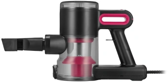 Пылесос Kitfort КТ-5515 600Вт черный/розовый - купить недорого с доставкой в интернет-магазине