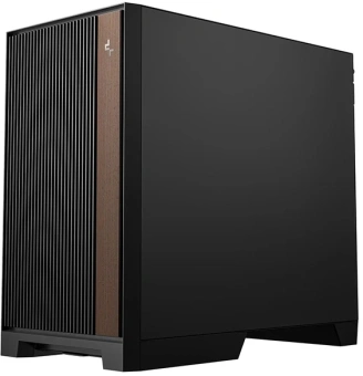 Корпус Deepcool CL600 черный/коричневый без БП ATX 4x120mm 5x140mm 2xUSB3.0 audio bott PSU - купить недорого с доставкой в интернет-магазине