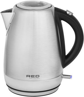 Чайник электрический Red Solution RK-M1721 1.7л. 2200Вт серебристый корпус: металл - купить недорого с доставкой в интернет-магазине