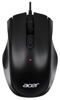 Мышь Acer OMW020 черный оптическая 1600dpi USB 4but (ZL.MCEEE.004) - купить недорого с доставкой в интернет-магазине
