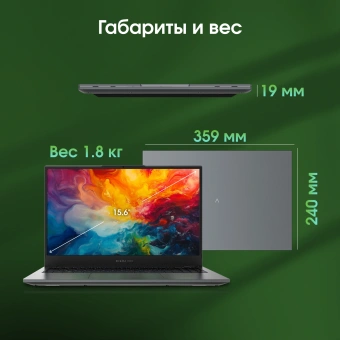 Ноутбук Digma Pro Fortis M Ryzen 5 7430U 16Gb SSD512Gb AMD Radeon Graphics 15.6" IPS FHD (1920x1080) Windows 11 Pro grey WiFi BT Cam 4250mAh (DN15R5-ADXW07) - купить недорого с доставкой в интернет-магазине