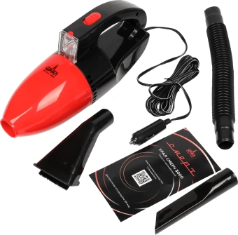 Пылесос Автомобильный Ural Смерч 3000 черный/красный 75Вт - купить недорого с доставкой в интернет-магазине