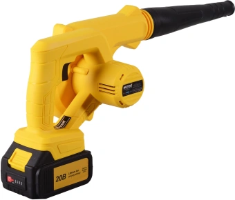 Воздуходувка Huter CB-20Li пит.:от аккум. желтый - купить недорого с доставкой в интернет-магазине