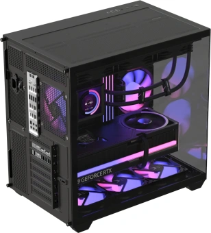 Корпус Formula Crystal Z2 v2 черный без БП ATX 10x120mm 2xUSB2.0 1xUSB3.0 audio bott PSU - купить недорого с доставкой в интернет-магазине
