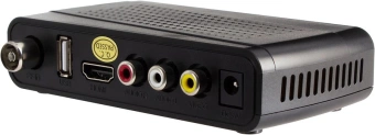 Ресивер DVB-T2 Hyundai H-DVB520 + WiFi-адаптер черный - купить недорого с доставкой в интернет-магазине