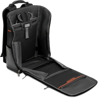 Рюкзак мужской Piquadro Oberon CA7278W150/N черный нейлон/натур.кожа - купить недорого с доставкой в интернет-магазине