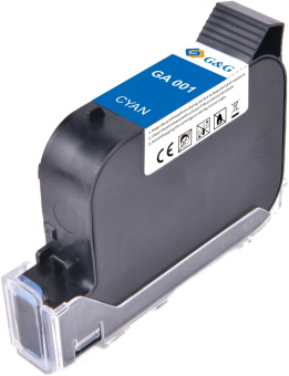 Картридж струйный G&G GA-001C голуб.пигм. (42мл) для G&G GG-HH1001 с чипом - купить недорого с доставкой в интернет-магазине