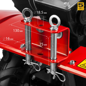 Мотоблок Зубр МТБ-300 бензиновый 5.15кВт 7л.с. - купить недорого с доставкой в интернет-магазине