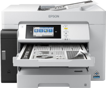МФУ струйный Epson M15180 (C11CJ41408/407) A3+ - купить недорого с доставкой в интернет-магазине