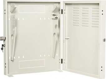 Шкаф коммутационный Lanmaster (TWT-CBVRT-2U-6X7-GY) настенный 2U 650x114мм пер.дв.стекл направл.под винты 68кг серый 19кг 741мм - купить недорого с доставкой в интернет-магазине