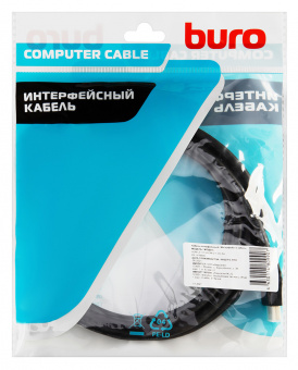 Кабель аудио-видео Buro mini-HDMI (m)/HDMI (m) 3м. черный (BHP-MINHDMI-3) - купить недорого с доставкой в интернет-магазине