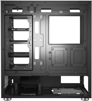 Корпус Bloody BD-CC119 черный без БП ATX 7x120mm 2xUSB3.0 audio bott PSU - купить недорого с доставкой в интернет-магазине