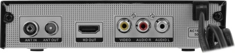 Ресивер DVB-T2 Cadena CDT-2315SB черный - купить недорого с доставкой в интернет-магазине