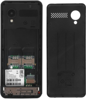 Мобильный телефон Xenium X240 черный моноблок 2Sim 2.4" 240x320 Nucleus 0.3Mpix GSM900/1800 MP3 FM microSD max32Gb - купить недорого с доставкой в интернет-магазине