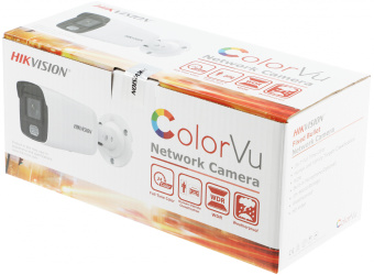 Камера видеонаблюдения IP Hikvision DS-2CD2047G2-LU(C)(4MM) 4-4мм цв. корп.:белый - купить недорого с доставкой в интернет-магазине