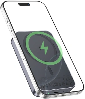 Мобильный аккумулятор Hoco J160A 10000mAh 20W 3A серый (64097) - купить недорого с доставкой в интернет-магазине