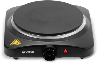 Плита Электрическая Vitek VT-3703 черный (настольная) - купить недорого с доставкой в интернет-магазине