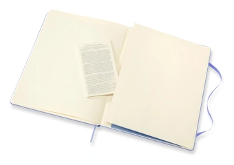 Блокнот Moleskine CLASSIC QP090B42 XLarge 190х250мм 192стр. линейка твердая обложка голубая гортензия - купить недорого с доставкой в интернет-магазине