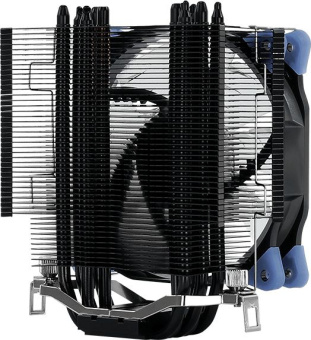 Устройство охлаждения(кулер) Aerocool Verkho 5 DARK Soc-AM5/AM4/1151/1200/2066/2011/1700 4-pin 15-27dB Al+Cu 150W 741gr Ret (VERKHO 5 DARK PWM) - купить недорого с доставкой в интернет-магазине