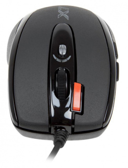 Мышь A4Tech X-718BK черный оптическая 3000dpi USB 6but (X-718BK USB) - купить недорого с доставкой в интернет-магазине