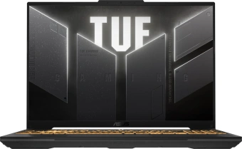 Ноутбук Asus TUF Gaming F16 FX607VJB-RL103 Core 5 210H 16Gb SSD512Gb NVIDIA GeForce RTX 3050 6Gb 16" IPS WUXGA (1920x1200) без ОС grey WiFi BT Cam (90NR0MZ6-M005K0) - купить недорого с доставкой в интернет-магазине