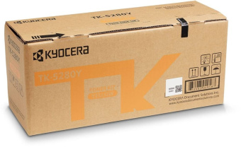 Картридж лазерный Kyocera TK-5280Y 1T02TWANL0 желтый (11000стр.) для Kyocera Ecosys P6235cdn/M6235cidn/M6635cidn - купить недорого с доставкой в интернет-магазине