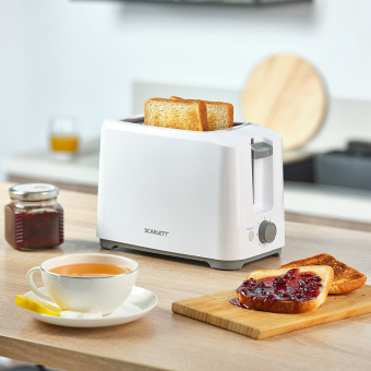Тостер Scarlett SC-TM11019 700Вт белый - купить недорого с доставкой в интернет-магазине