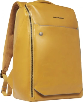 Рюкзак мужской Piquadro Blue Square CA6591B2/G шафрановый натур.кожа - купить недорого с доставкой в интернет-магазине