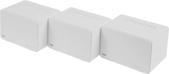 Бесшовный Mesh роутер Mercusys Halo H80X(3-pack) AX3000 10/100/1000BASE-TX белый (упак.:3шт) - купить недорого с доставкой в интернет-магазине