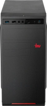 ПК IRU Опал 613 MT i3 12100 (3.3) 16Gb 1Tb 7.2k SSD512Gb UHDG 730 Free DOS GbitEth 500W kb мышь черный (2007829) - купить недорого с доставкой в интернет-магазине