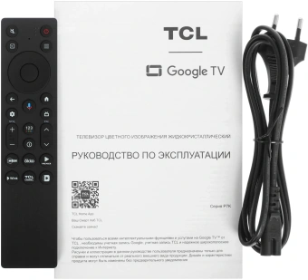 Телевизор QLED TCL 50" 50P7K черный 4K Ultra HD 60Hz DVB-T DVB-T2 DVB-C DVB-S DVB-S2 USB WiFi Smart TV - купить недорого с доставкой в интернет-магазине