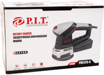 Эксцентриковая шлифмашина P.I.T. PDS125-C 500Вт D125мм (100800201010) - купить недорого с доставкой в интернет-магазине