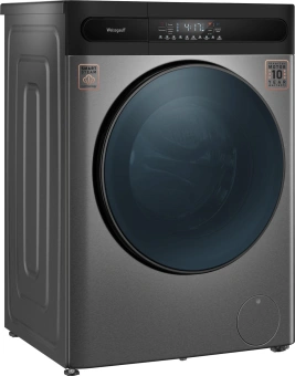Стиральная машина Weissgauff WMD 49411 DC Inverter класс: B загр.фронтальная макс.:11кг (с сушкой) темно-серебристый инвертор - купить недорого с доставкой в интернет-магазине