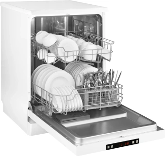 Посудомоечная машина Weissgauff DW 6025 белый (полноразмерная) - купить недорого с доставкой в интернет-магазине
