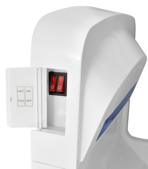 Сушилка для рук Puff 8878UF 2000Вт с бактер.лам. белый - купить недорого с доставкой в интернет-магазине