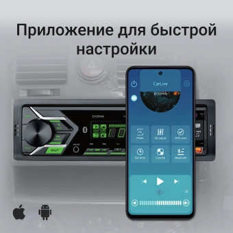 Автомагнитола Digma MCP-517 1DIN 4x50Вт 4 - купить недорого с доставкой в интернет-магазине