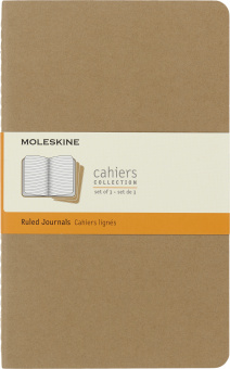 Блокнот Moleskine CAHIER JOURNAL QP416 Large 130х210мм обложка картон 80стр. линейка бежевый (3шт) - цена, купить или заказать с доставкой в интернет-магазине Блокнот Moleskine CAHIER JOURNAL QP416 Large 130х210мм обложка картон 80стр. линейка бежевый (3шт) - купить недорого с доставкой в интернет-магазине