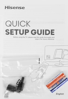 Телевизор LED Hisense 50" 50A6K черный 4K Ultra HD 60Hz DVB-T DVB-T2 DVB-C DVB-S DVB-S2 USB WiFi Smart TV - купить недорого с доставкой в интернет-магазине