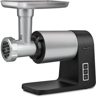 Мясорубка Rondell RDE-1451 2300Вт серебристый/черный - купить недорого с доставкой в интернет-магазине