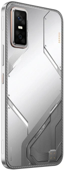 Смартфон Infinix X6876 GT 30 256Gb 8Gb белый моноблок 3G 4G 2Sim 6.78" 1224x2720 Android 15 64Mpix 802.11 a/b/g/n/ac/ax NFC GPS Protect FM - купить недорого с доставкой в интернет-магазине