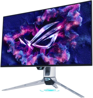 Монитор Asus 26.5" ROG Swift PG27AQWP-W светло-серый WOLED LED 16:9 HDMI глянцевая HAS Piv 1500000:1 1500cd 178гр/178гр 2560x1440 540Hz FreeSync Premium Pro DP 2K USB 7.04кг - купить недорого с доставкой в интернет-магазине