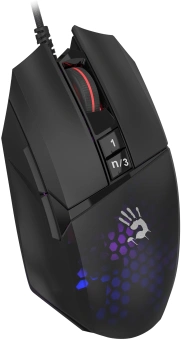 Мышь A4Tech Bloody W65 Max Mini черный оптическая (12000dpi) USB (9but) - купить недорого с доставкой в интернет-магазине