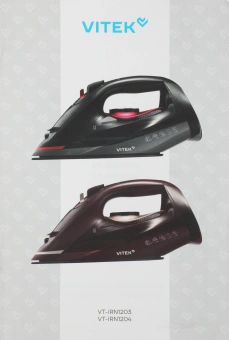 Утюг Vitek VT-IRN1203 2400Вт черный - купить недорого с доставкой в интернет-магазине