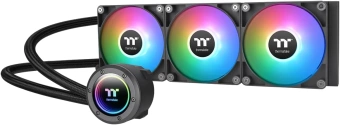 Система водяного охлаждения Thermaltake TH360 V2 ARGB Soc-AM5/AM4/1200/1700/1851 черный 4-pin 25.8dB Al+Cu Ret (CL-W362-PL12SW-A) - купить недорого с доставкой в интернет-магазине