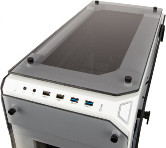 Корпус Thermaltake View 71 TG белый без БП ATX 9x120mm 4x140mm 2xUSB2.0 2xUSB3.0 audio bott PSU - купить недорого с доставкой в интернет-магазине