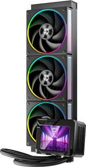 Система водяного охлаждения ID-Cooling DL360 Max ARGB Soc-AM5/AM4/1200/1700/1851 черный 4-pin 14-31.2dB Al LCD 350W Ret - купить недорого с доставкой в интернет-магазине