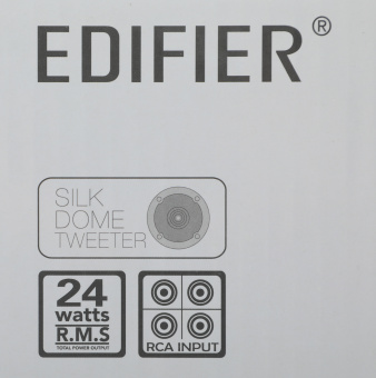 Колонки Edifier R1000T4 2.0 черный 24Вт - купить недорого с доставкой в интернет-магазине