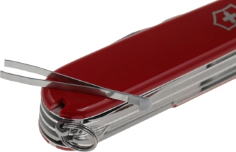 Нож перочинный Victorinox Deluxe Tinker (1.4723) 91мм 17функц. красный карт.коробка - купить недорого с доставкой в интернет-магазине